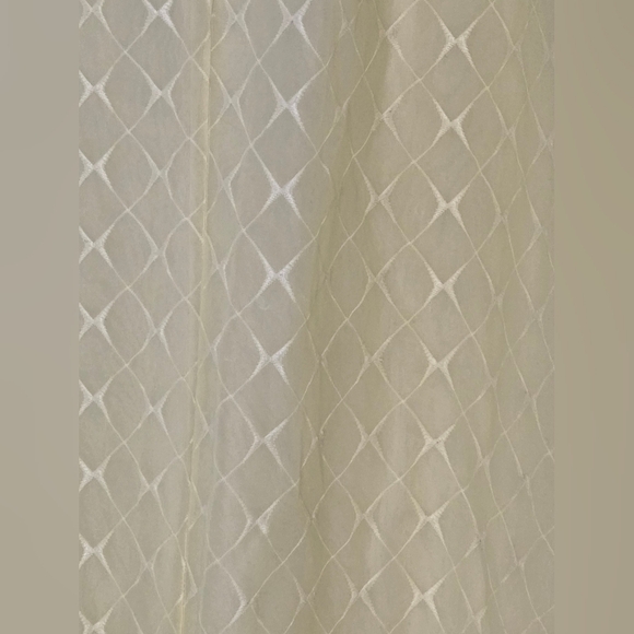 Vintage Yellow Sheer Nightgown Ruffle Trim Sleeveless Maxi 1970s Lingerie Size M - Picture 5 of 5